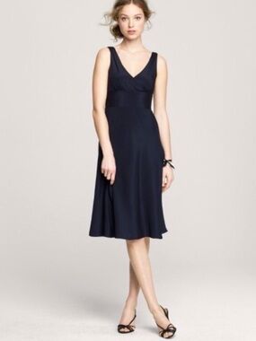J Crew Sophia Dress, Silk Chiffon